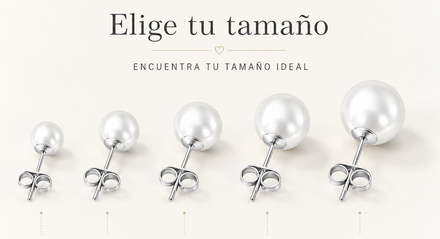 Pendientes de perla Cotigo: elegancia atemporal en cada tamaño y color